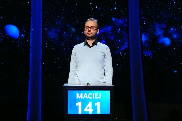 Maciej Gliński - zwycięzca 11 odcinka 103 edycji "Jeden z dziesięciu"