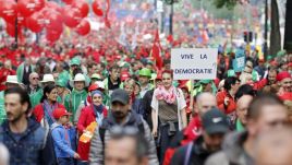 Belgowie protestują przeciw polityce zaciskania pasa. Doszło do zamieszek
