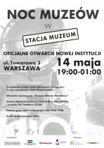 Program Nocy Muzeów w Stacji Muzeum