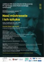 Jubileusz 100-lecia Akademii Muzycznej im. Ignacego Jana Paderewskiego w Poznaniu