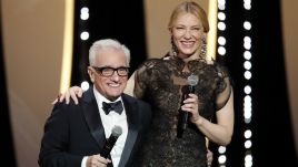 Martin Scorsese i Cate Blanchett (fot. PAP/EPA)