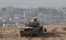 USA bombardują okolice Kobane