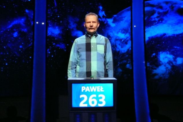 Paweł Bończyk - zwycięzca 9 odcinka 106 edycji "Jeden z dziesięciu"