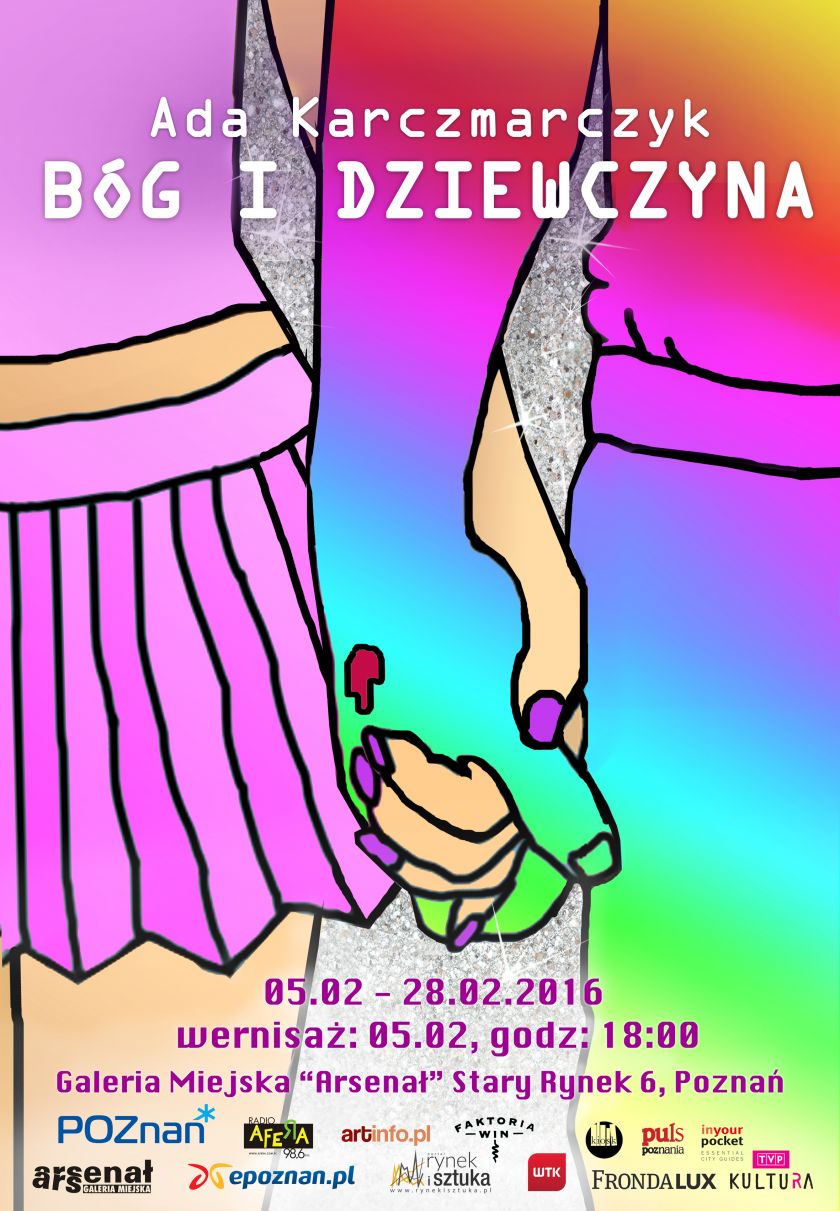 „Bóg i dziewczyna” – wystawa Ady Karczmarczyk w Galerii Miejskiej „Arsenał” w Poznaniu