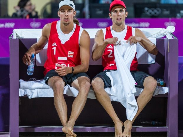 Polska para pożegnała się z turniejem w Londynie (fot. PAP/Adam Ciereszko)