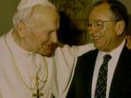 Jan Paweł II i jego przyjaciel