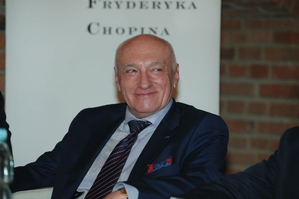 Prezes TVP Janusz Daszczyński był obecny na konferencji prasowej konkursu chopinowskiego, która odbyła się w Muzeum Fryderyka Chopina (fot. Jan Bogacz)