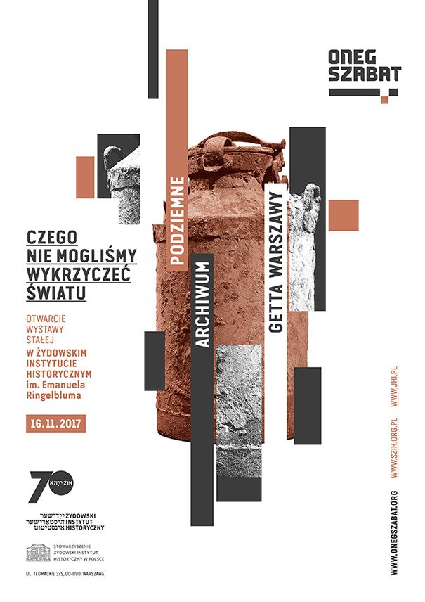 Wystawa Czego nie mogliśmy wykrzyczeć światu w Żydowskim Instytucie Historycznym