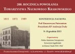 Dwieście lat w służbie nauki polskiej. Towarzystwo Naukowe Krakowskie