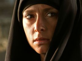 Anna Korcz jako agentka Mossadu (kadr z filmu)