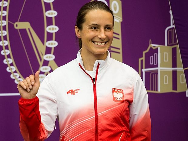 Niestety Sylwia Bogacka nie zdołała znaleźć się w trójce (fot. PAP/Adam Ciereszko)