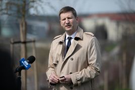 Litewski minister kultury i szef wywiadu omówią potencjalne zagrożenia związane z 9 maja, fot. BNS/Julius Kalinskas