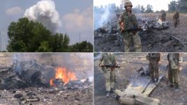 Zestrzelono dwa ukraińskie samoloty wojskowe