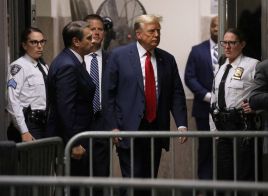 Nowy Jork: Trwa proces byłego prezydenta Donalda Trumpa, fot. Jefferson Siegel-Pool/Getty Images