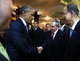 Spotkanie Obama - Castro