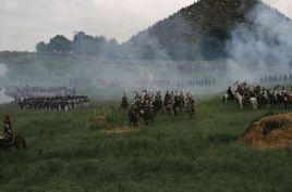 Kadr z filmu „Waterloo. Ostatnia bitwa Napoleona” (fot. arch)