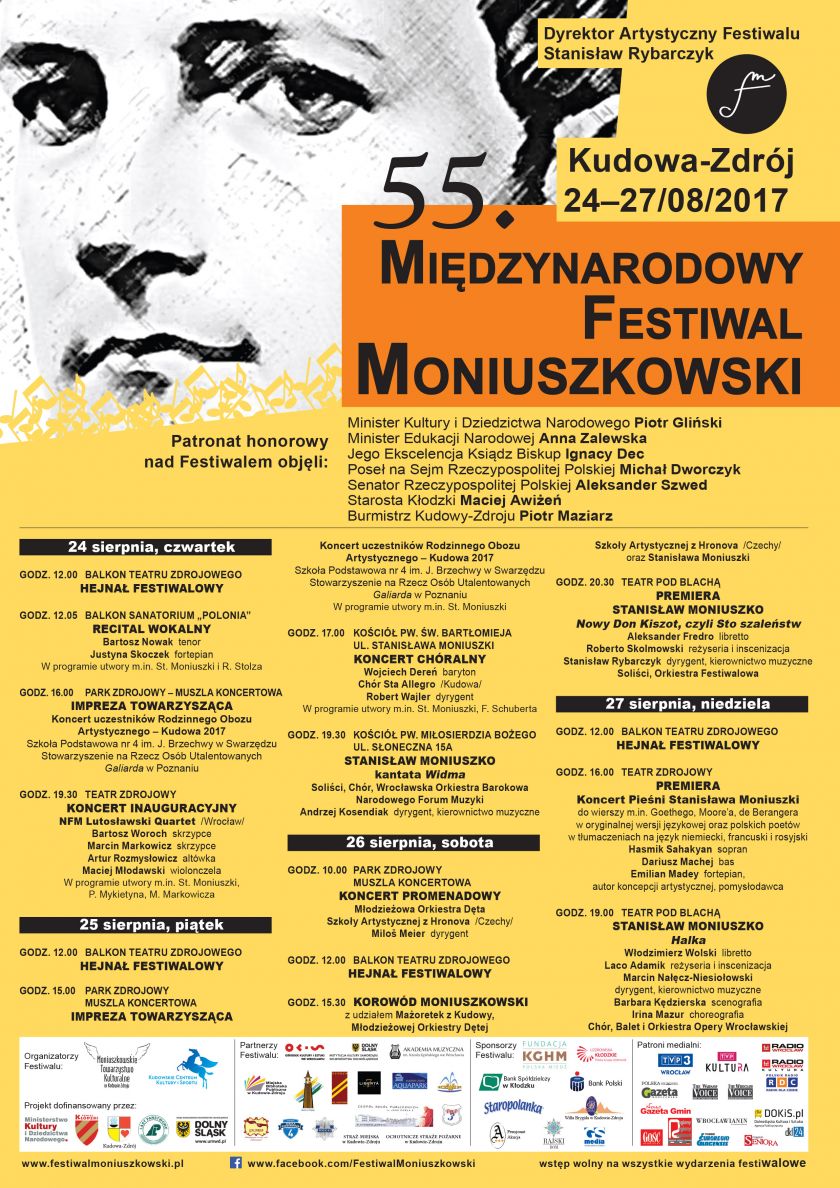 Przełomowe wykonania dzieł Stanisława Moniuszki na 55. MIĘDZYNARODOWYM FESTIWALU MONIUSZKOWSKIM W KUDOWIE-ZDROJU