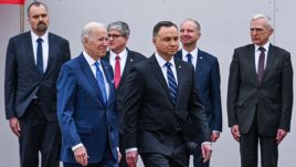 Rusecka o zapowiedzi wizyty Bidena: to wzmocnienie polskiej dyplomacji i roli Polski, fot.Omar Marques/Getty Images