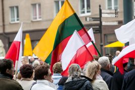 Polacy mieszkający na Litwie biorą aktywny udział w życiu społecznym i politycznym tego kraju, fot. BNS/ Andrius Ufartas