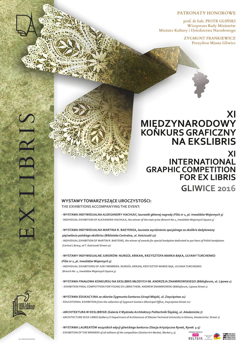 500 LAT POLSKIEGO EKSLIBRISU – GLIWICE 2016