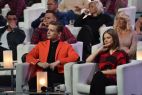 Na pytania odpowiadali między innymi aktorzy: Julia Wróblewska i Marek Molak... (fot.TVP)