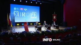 Prezydenci Polskie i Litwy na konferencji w Kownie
