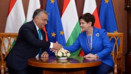 Polska i Węgry mają wspólne stanowiska w sprawach unijnych. Szydło spotkała się z Orbanem