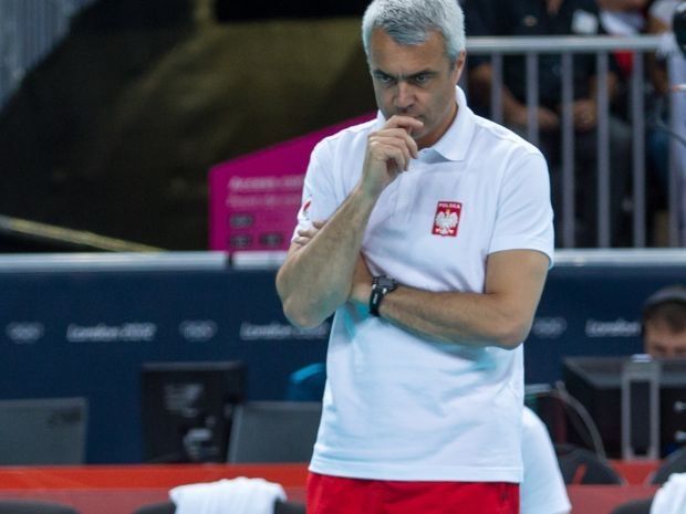 Andrea Anastasi nie może pogodzić się z porażką w Londynie (fot. PAP/Radek Pietruszka)