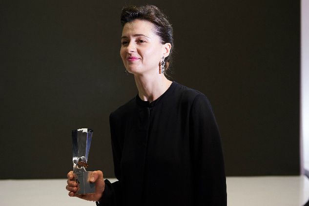 Agnieszka Grochowska została laureatką nagrody dla najlepszej aktorki w filmie „Obce niebo” (fot. PAP/Adam Warżawa)