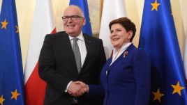 Szydło i Timmermans: Polska musi problem TK rozwiązać sama