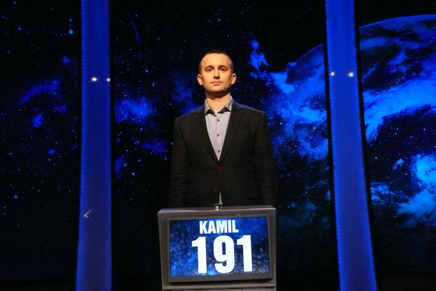 Kamil Pałos zwycięzca 1 odcinka 97 edycji "Jeden z dziesięciu"