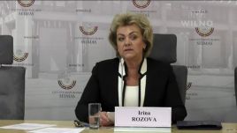 Posłanka Irina Rozova z frakcji AWPL-Zchr
