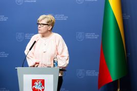 Wzrost wydatków na obronność: I. Šimonytė przedstawi nowe priorytety dla Litwy, fot. BNS/Skirmantas Lisauskas