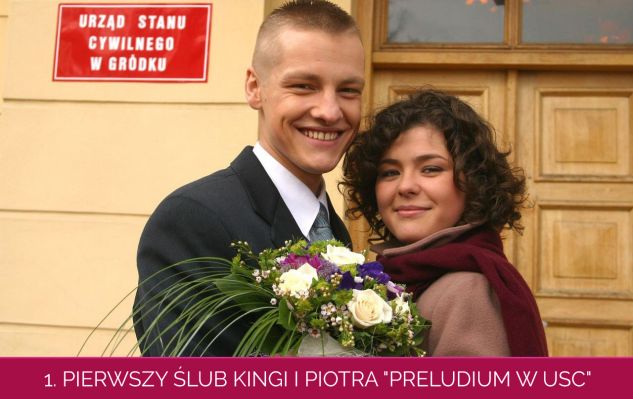 1. Pierwszy ślub Kingi i Piotra "Preludium w USC"