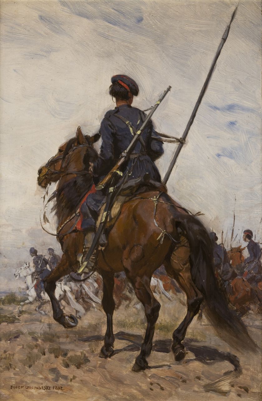 Józef Chełmoński Kozak 1882 ze zbiorów Muzeum Narodowego w Krakowie
