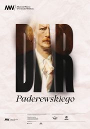 Plakat wystawy "Dar Paderewskiego"
