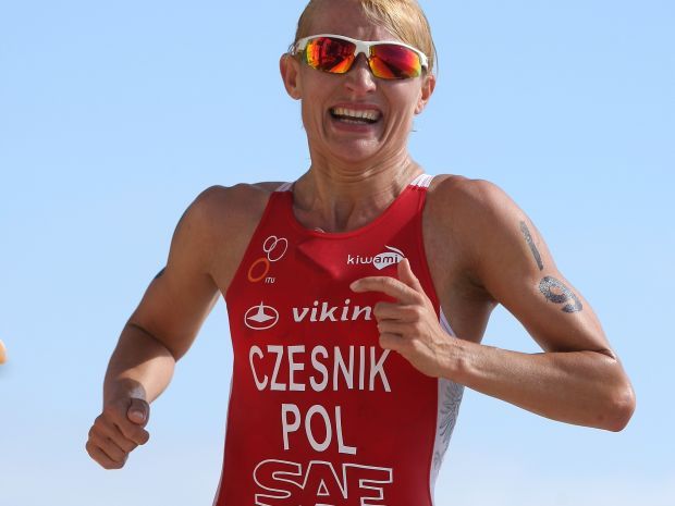 Cześnik miała pecha w jeździe na rowerze (Getty Images)