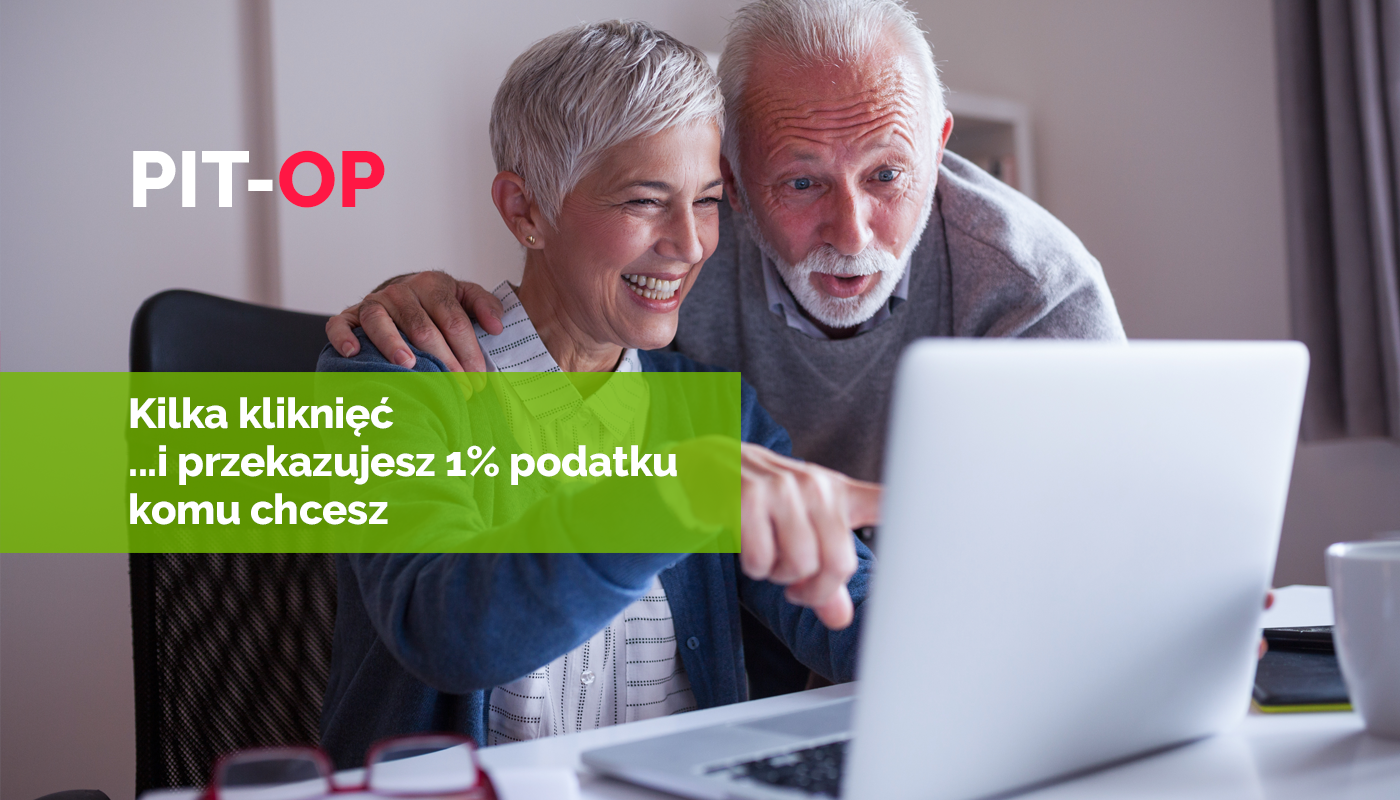 Jesteś emerytem lub rencistą. Chcesz przekazać 1% podatku dla OPP. Wyślij PIT-OP!