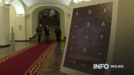 Instalacja „Sol Salutis” w wileńskim ratuszu, fot. Info Wilno