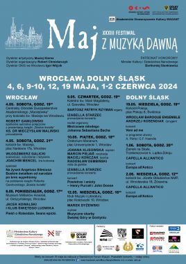 XXXIII Festiwal „Maj z Muzyką Dawną”
