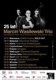 Trasa Jubileuszowa Marcin Wasilewski Trio
