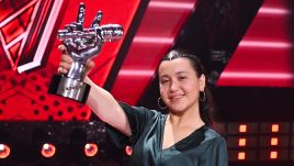 Michell Siwak została zwyciężczynią 7. edycji programu „The Voice Kids”, który odbył się 27 kwietnia 2024 r. Fot. Jan Bogacz/TVP