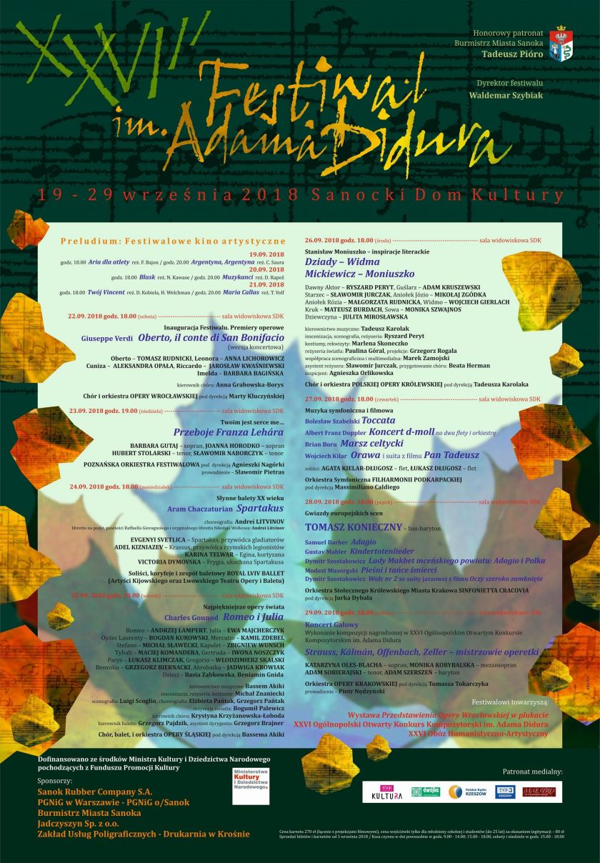 XXVIII Festiwal im. Adama Didura