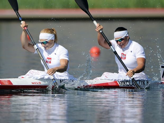 Beata Mikołajczyk i Karolina Naja – brązowe medalistki konkurencji K2 na 500 metrów (fot. Getty Images)