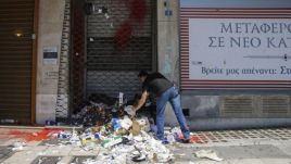 Ateny toną w śmieciach. Rośnie zagrozenie epidemiologiczne
