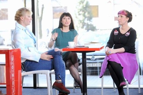 Prowadzące program: Karolina Sulej, Anna Kałuża i Sylwia Chutnik (fot. Michał Wargin/EAST NEWS)