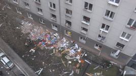 Wybuch wstrząsnął kamienicą w Warszawie