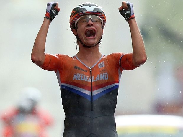 Triumfująca Marianne Vos (fot. Getty Images)