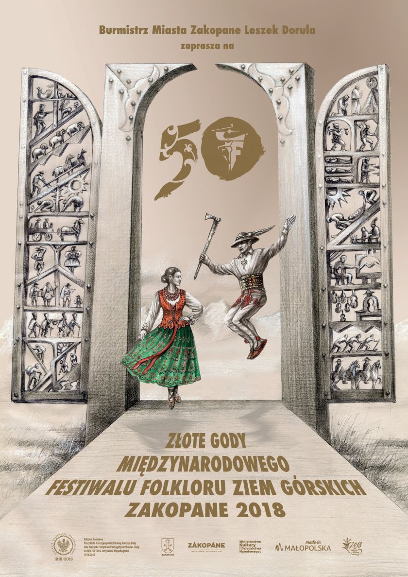 50. Międzynarodowy Festiwal Folkloru Ziem Górskich w Zakopanem