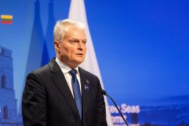 Prezydent Litwy, fot. BNS/Paulius Peleckis